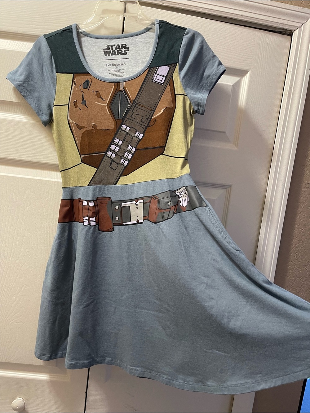 Her Universe Mandalorian Women’s Star Wars Bounty Hunter Skater Dress